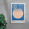 TOKYO contemporary wall art print by Matteus Faria - sold by DROOL