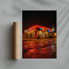 Taqueria Mexico contemporary wall art print by Kenzie Meeker - sold by DROOL