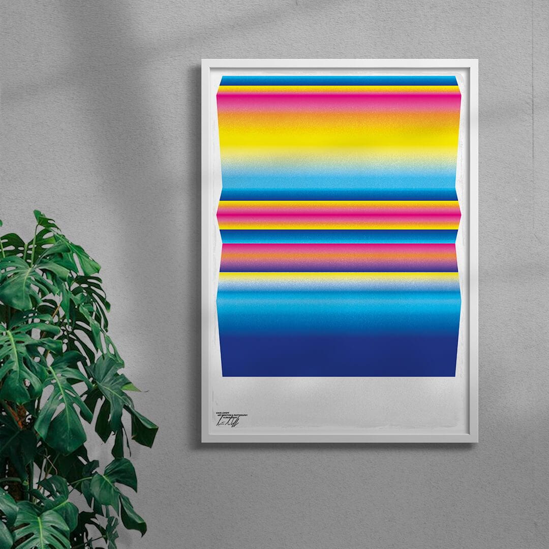 Tendency contemporary wall art print by Linus Lohoff - sold by DROOL