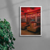 A Night in Albuquerque contemporary wall art print by Kenzie Meeker - sold by DROOL