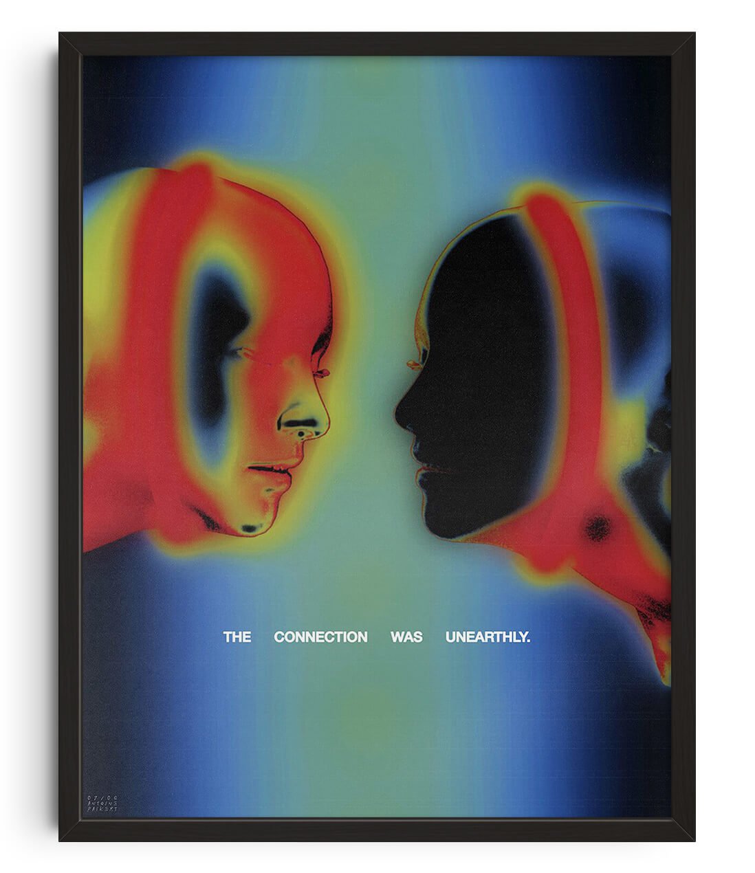 Unearthly Connection by Antoine Paikert contemporary wall art print from DROOL