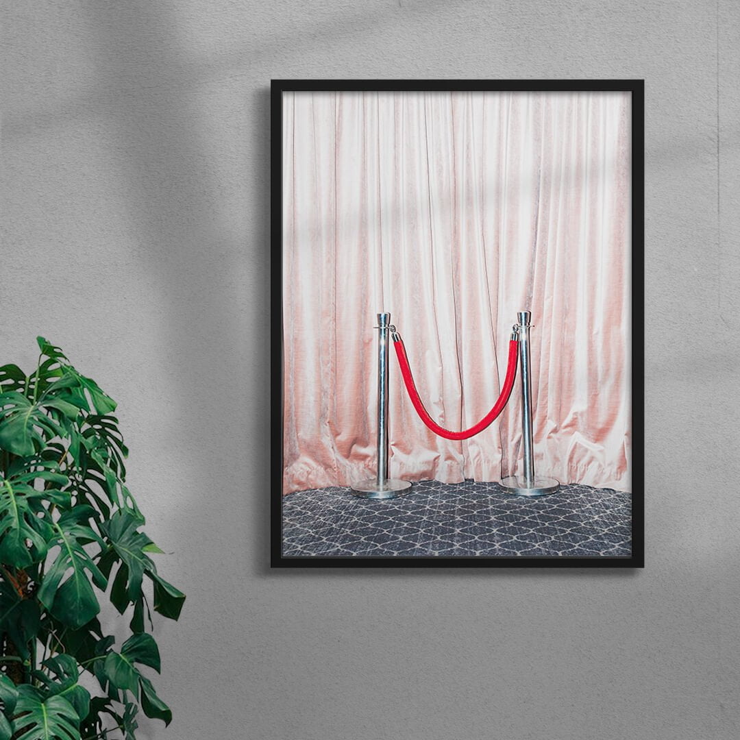 Welcome contemporary wall art print by Eve Lee - sold by DROOL