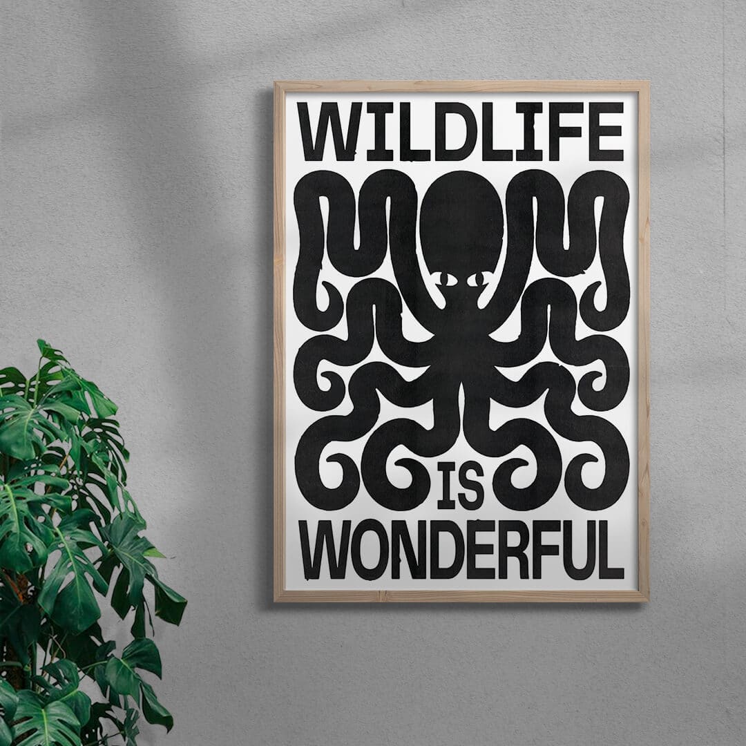 Wildmind Set contemporary wall art print by DROOL - sold by DROOL