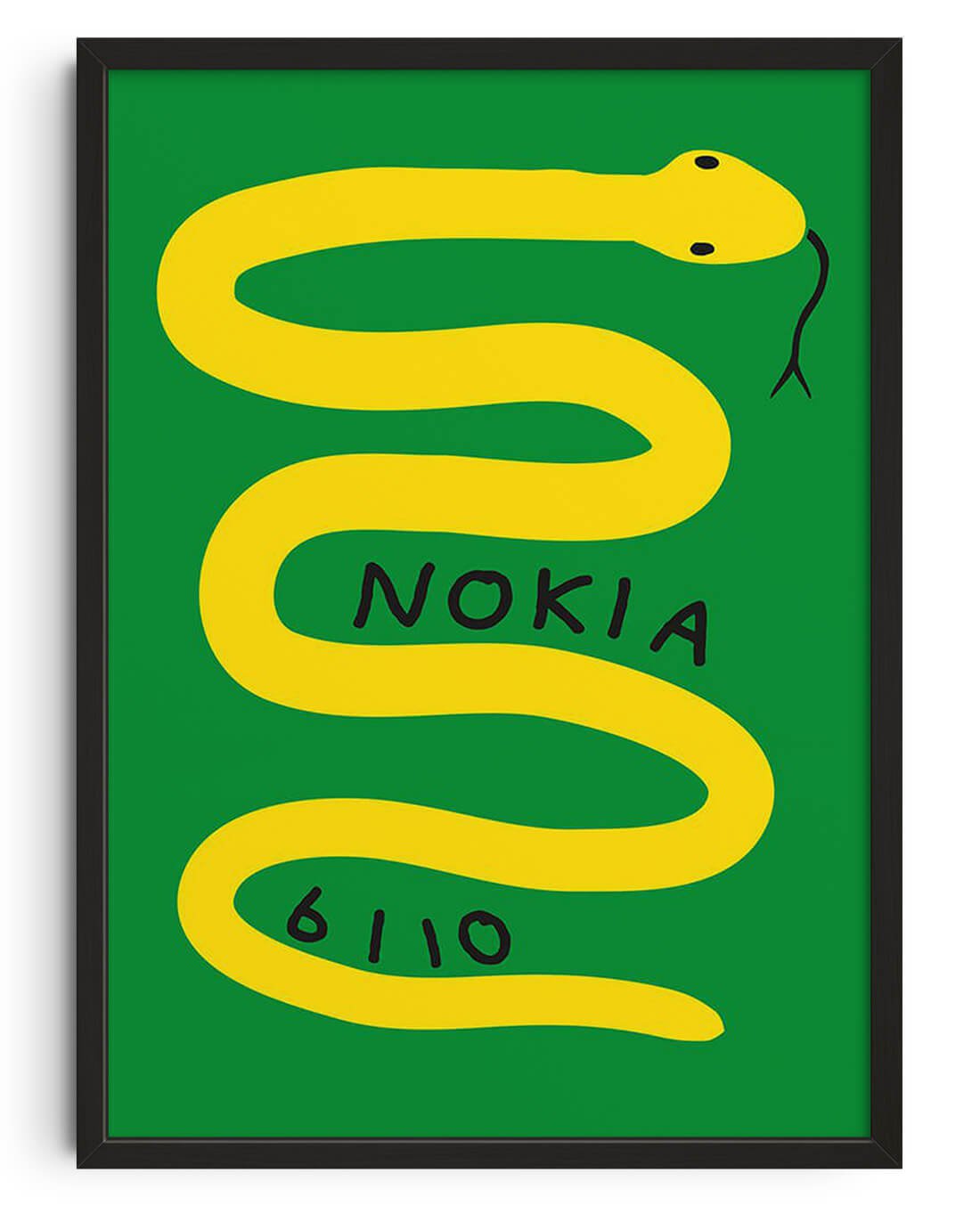 Nokia by Max Blackmore contemporary wall art print from DROOL