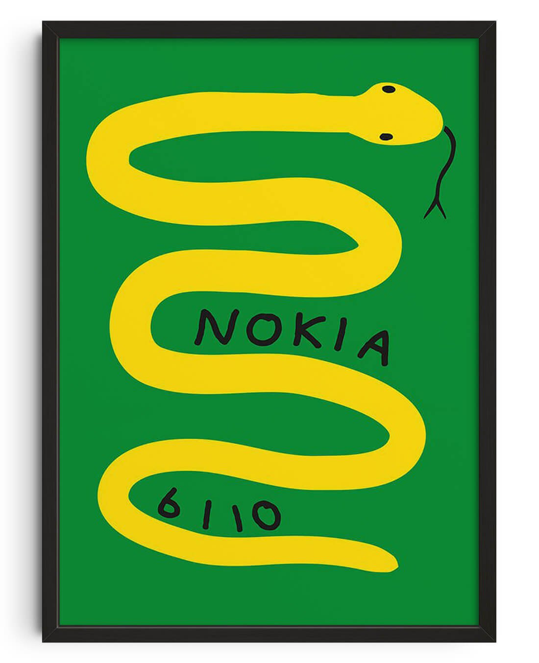 Nokia contemporary wall art print by Max Blackmore - sold by DROOL