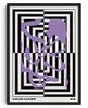 Mind Maze #2 - UNFRAMED contemporary wall art print by Lou Wang - sold by DROOL