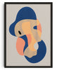 Floating Shapes #1 contemporary wall art print by frisk - sold by DROOL