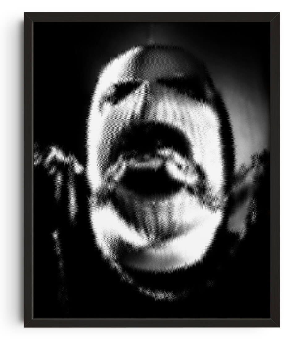Mask by Sven Silk contemporary wall art print from DROOL