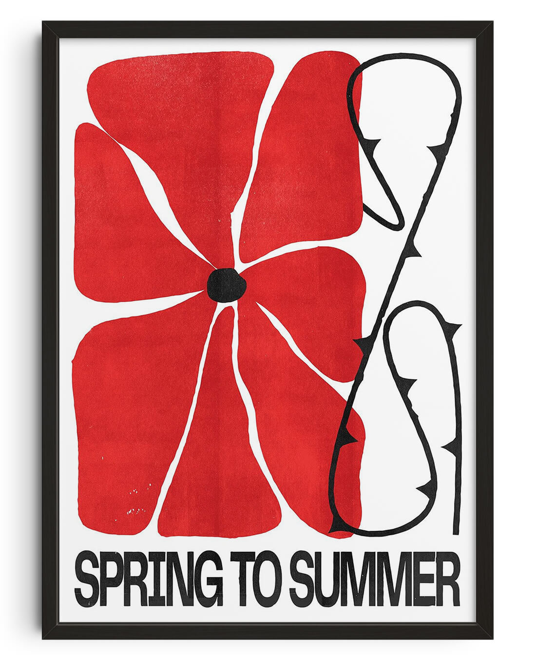 Spring to Summer contemporary wall art print by Alexander Khabbazi - sold by DROOL