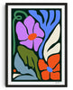 La Décision de la fleur contemporary wall art print by Kim Van Vuuren - sold by DROOL