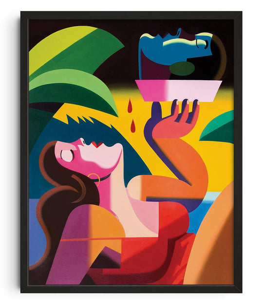 Salomé con la cabeza...