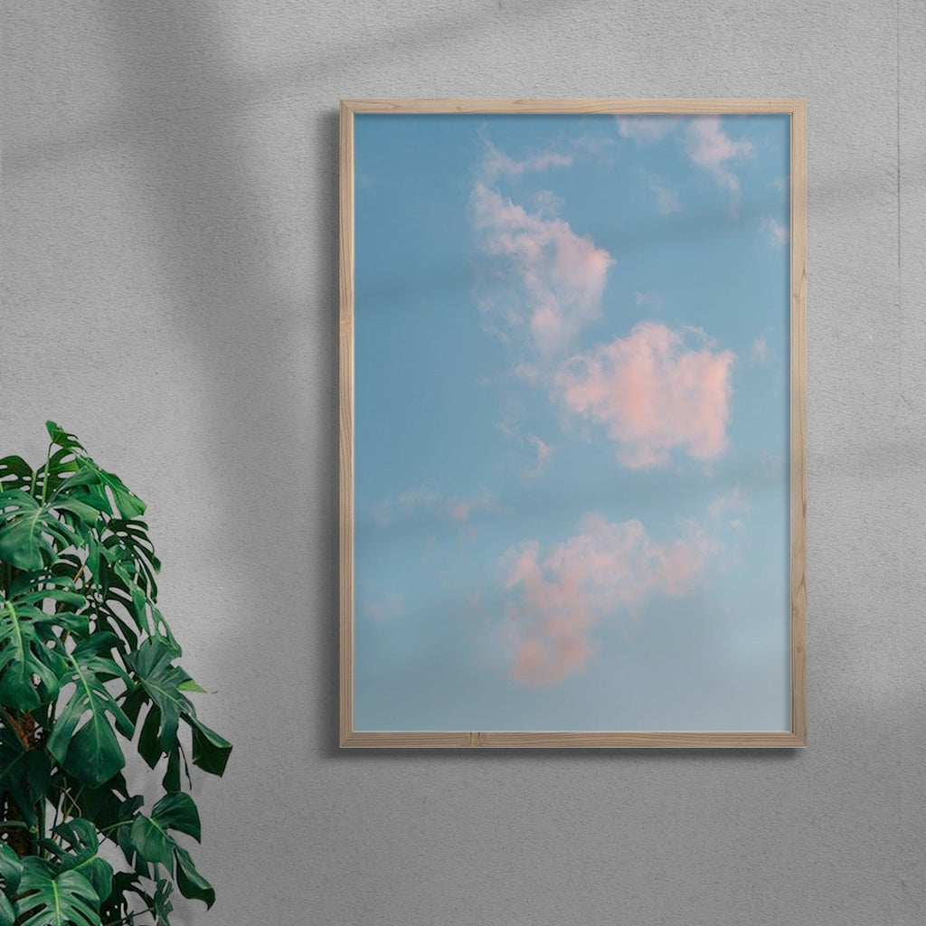 Floating Contemporary Art Print - DROOL
