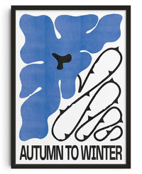 Thumbnail for Autumn to Winter contemporary wall art print by Alexander Khabbazi - sold by DROOL