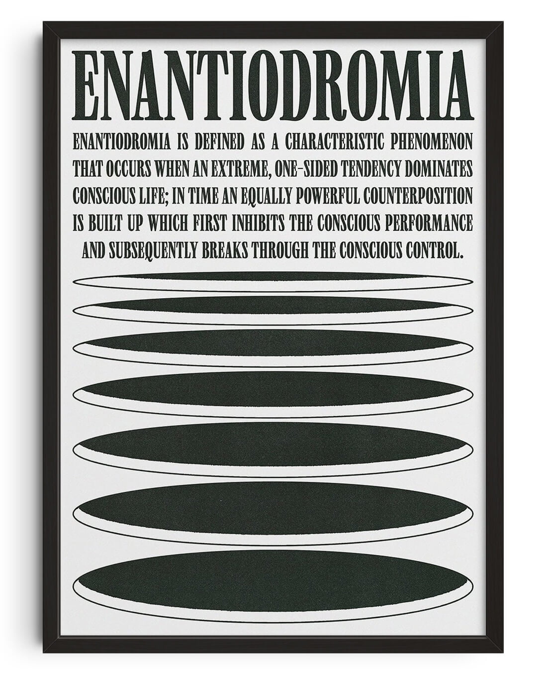Enantiodromia contemporary wall art print by Utsav Verma - sold by DROOL