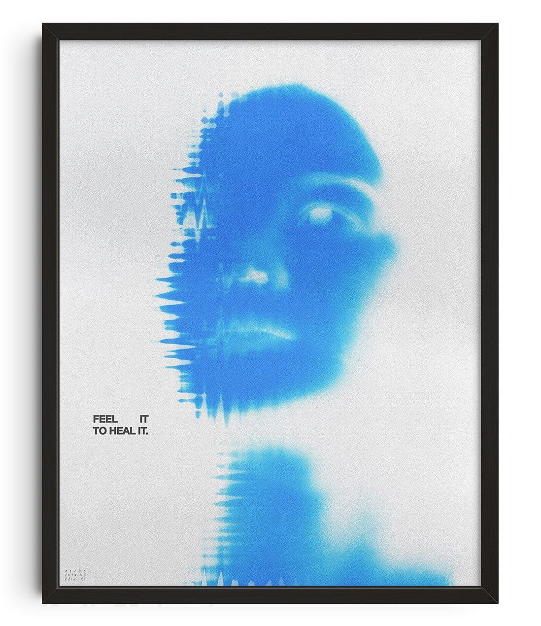 Feel it contemporary wall art print by Antoine Paikert - sold by DROOL