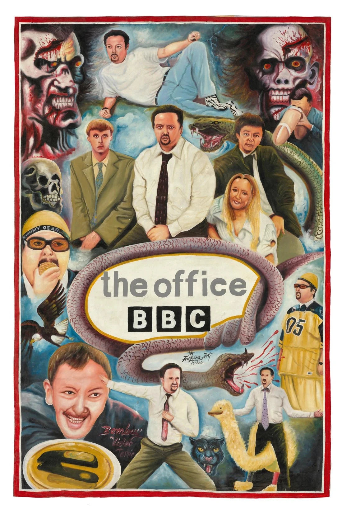 The Office contemporary wall art print by Deadly Prey - sold by DROOL