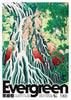 Evergreen contemporary wall art print by George Kempster - sold by DROOL
