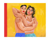 Le retour des amants de Rimini contemporary wall art print by Cépé - sold by DROOL