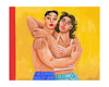 Le retour des amants de Rimini contemporary wall art print by Cépé - sold by DROOL