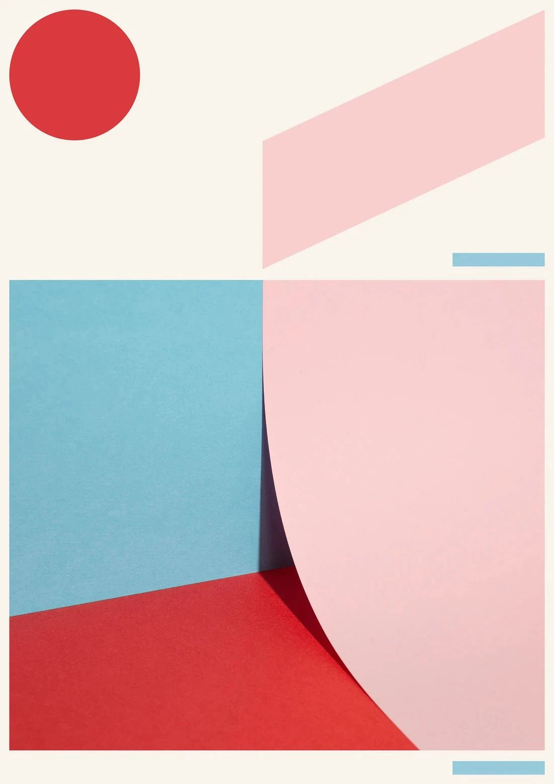 New Formalism I contemporary wall art print by Linus Lohoff - sold by DROOL