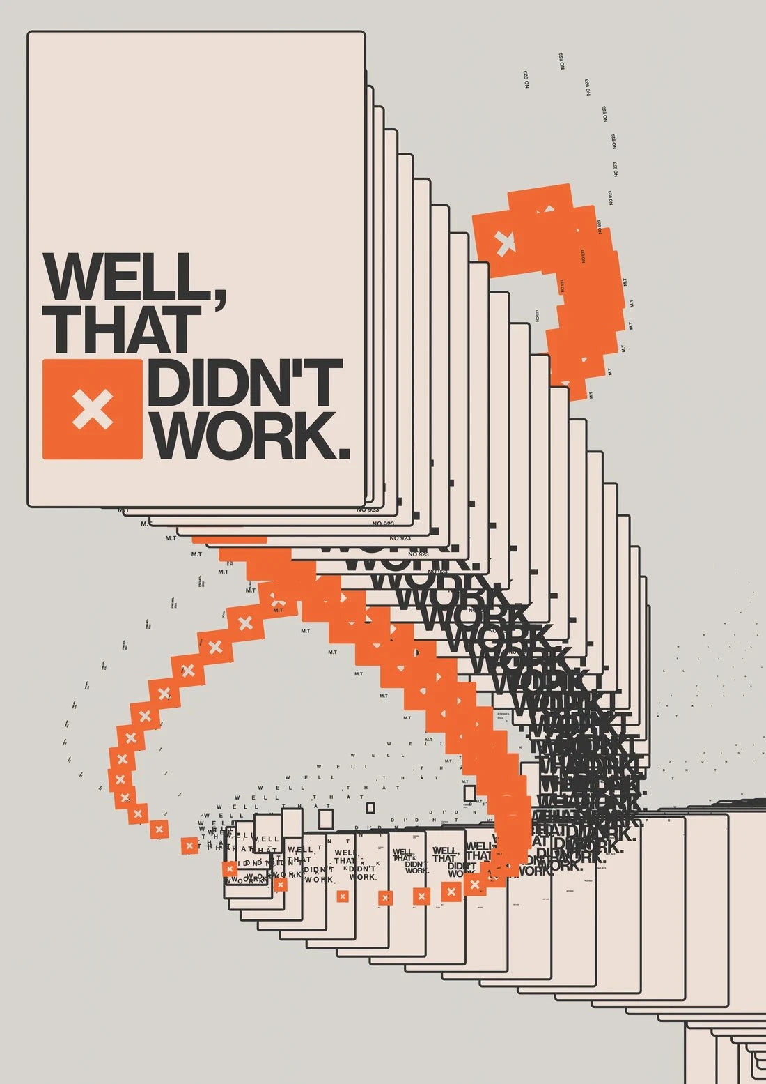Well... contemporary wall art print by Mirza Talovic - sold by DROOL