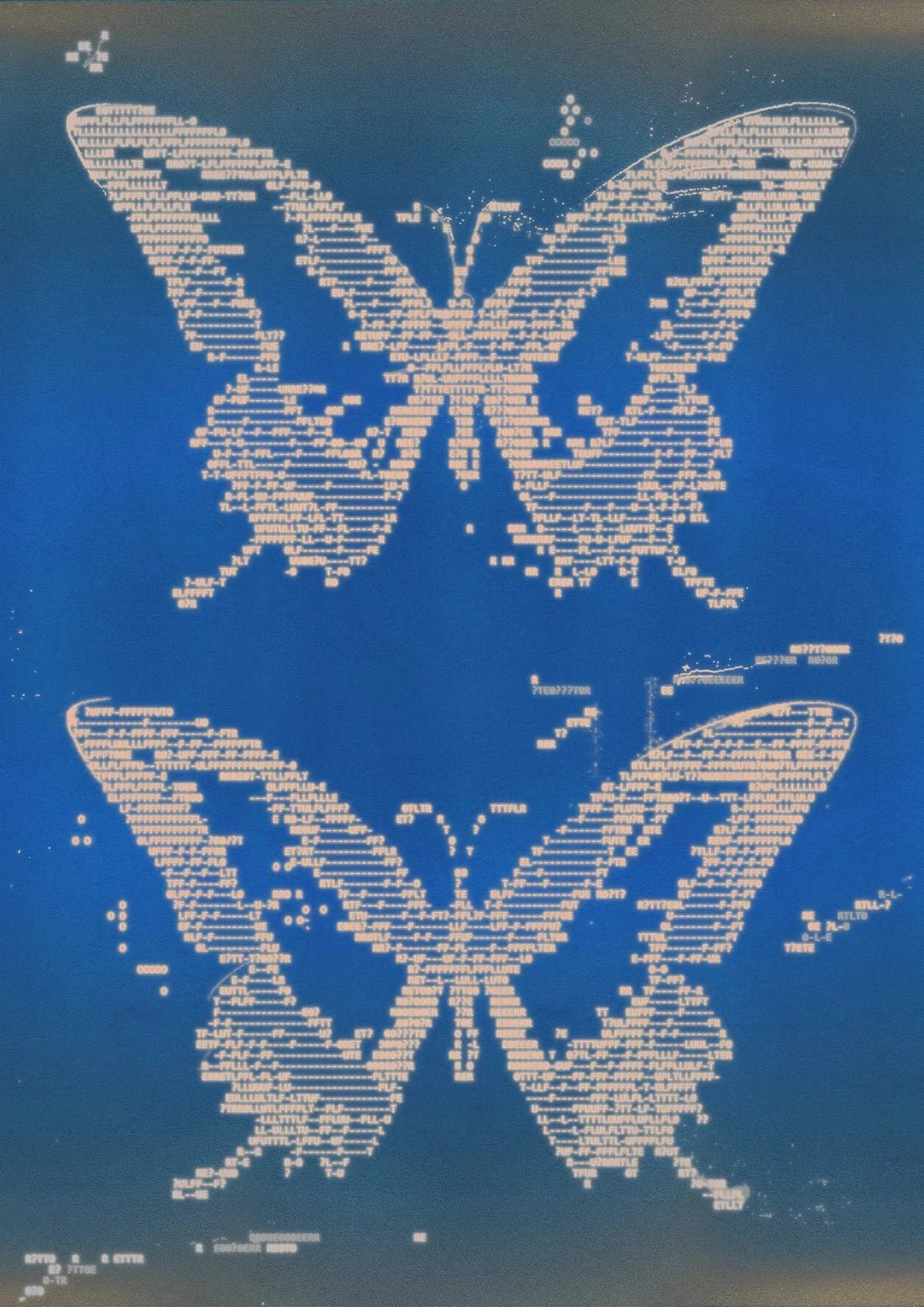 Flutter contemporary wall art print by KBAR studio - sold by DROOL