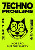 Cargar imagen en el visor de la galería, Felix Techno Problems contemporary wall art print by Ignorance1 - sold by DROOL