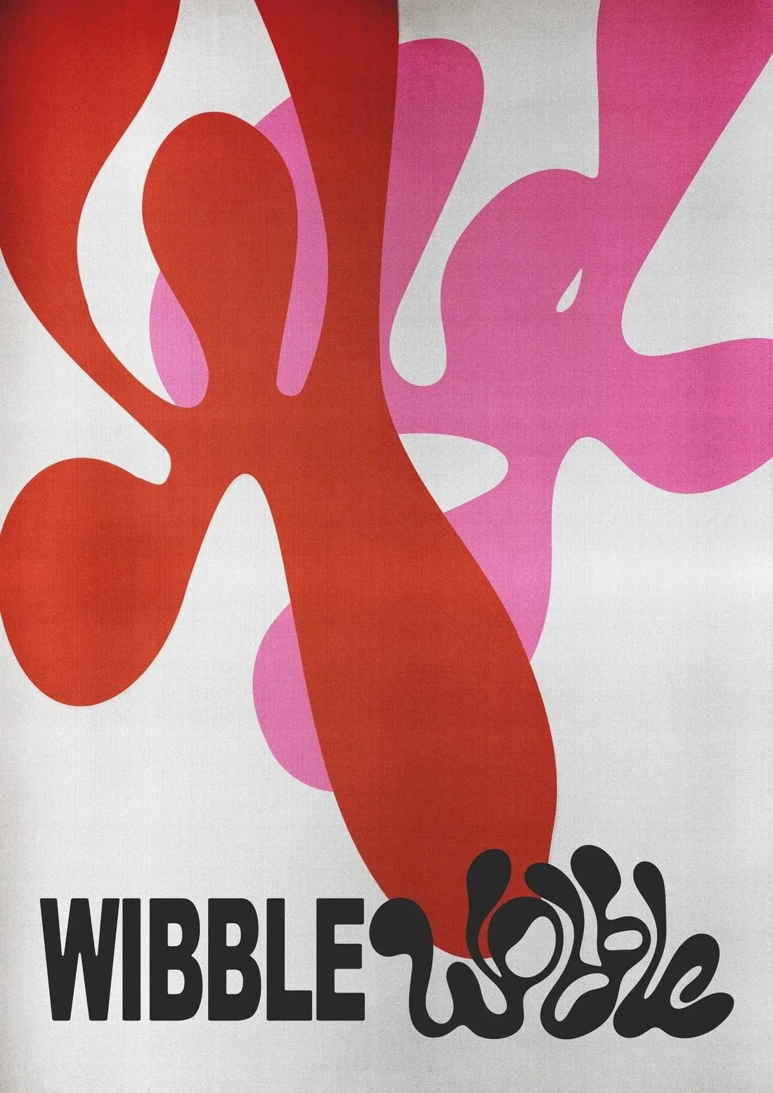 Wibble wobble contemporary canvas art print by 3WillyT - sold by DROOL