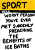 The Worst Person Youve Ever Met contemporary wall art print by Times New Roadman - sold by DROOL