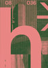 h contemporary wall art print by Brad Mead - sold by DROOL