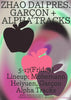 Apples Party contemporary canvas art print by MENSLIES - sold by DROOL