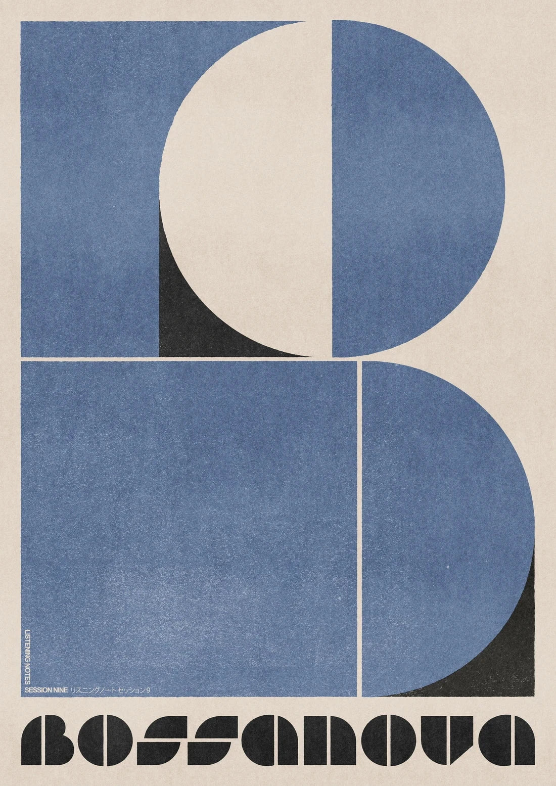 Bossanova contemporary wall art print by Henry M. - sold by DROOL