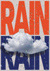Rain contemporary wall art print by Sheyi Adebayo - sold by DROOL