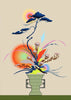 Changing Seasons I contemporary wall art print by Brindha Kumar - sold by DROOL