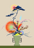 Changing Seasons I contemporary wall art print by Brindha Kumar - sold by DROOL