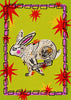 My Lucky Rabbit Foot contemporary wall art print by Kwonny - sold by DROOL