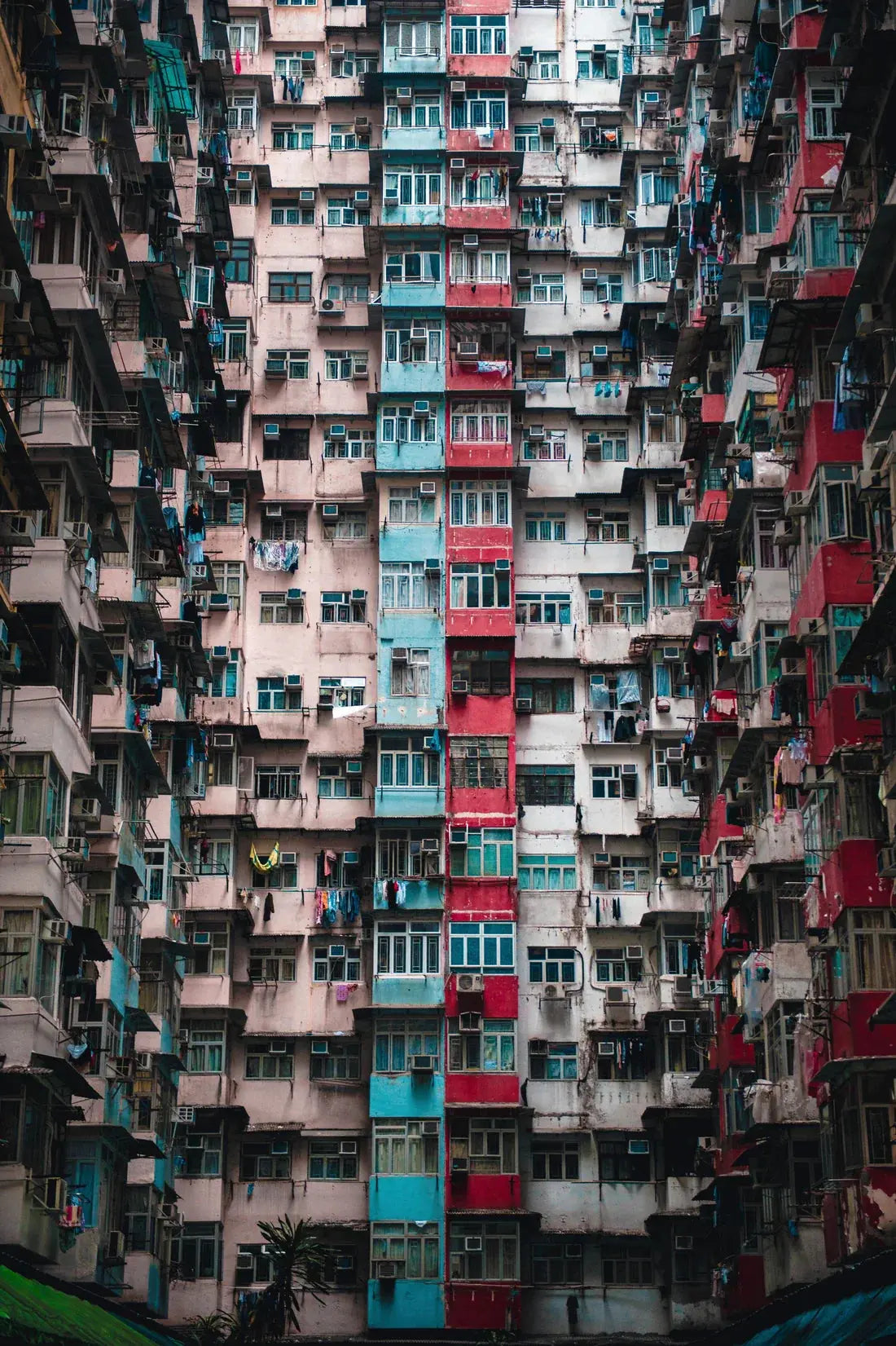 Yick Cheong Building contemporary wall art print by Alex Stead - sold by DROOL