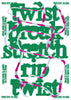 Twist_turn contemporary wall art print by Jorge Santos - sold by DROOL