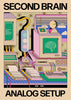 Second Brain contemporary wall art print by Azaazelus - sold by DROOL