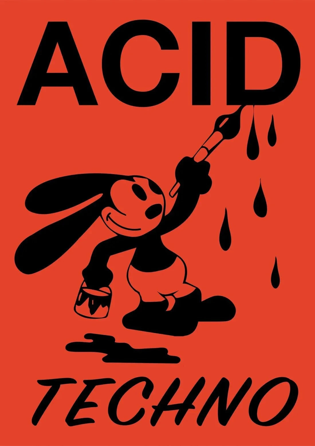 Acid Techno contemporary wall art print by Ignorance1 - sold by DROOL
