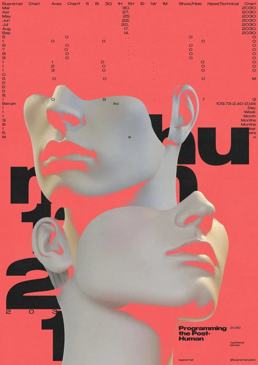 Post-human contemporary wall art print by Roman Post. - sold by DROOL