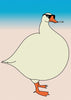 Goose contemporary wall art print by Will Da Costa - sold by DROOL