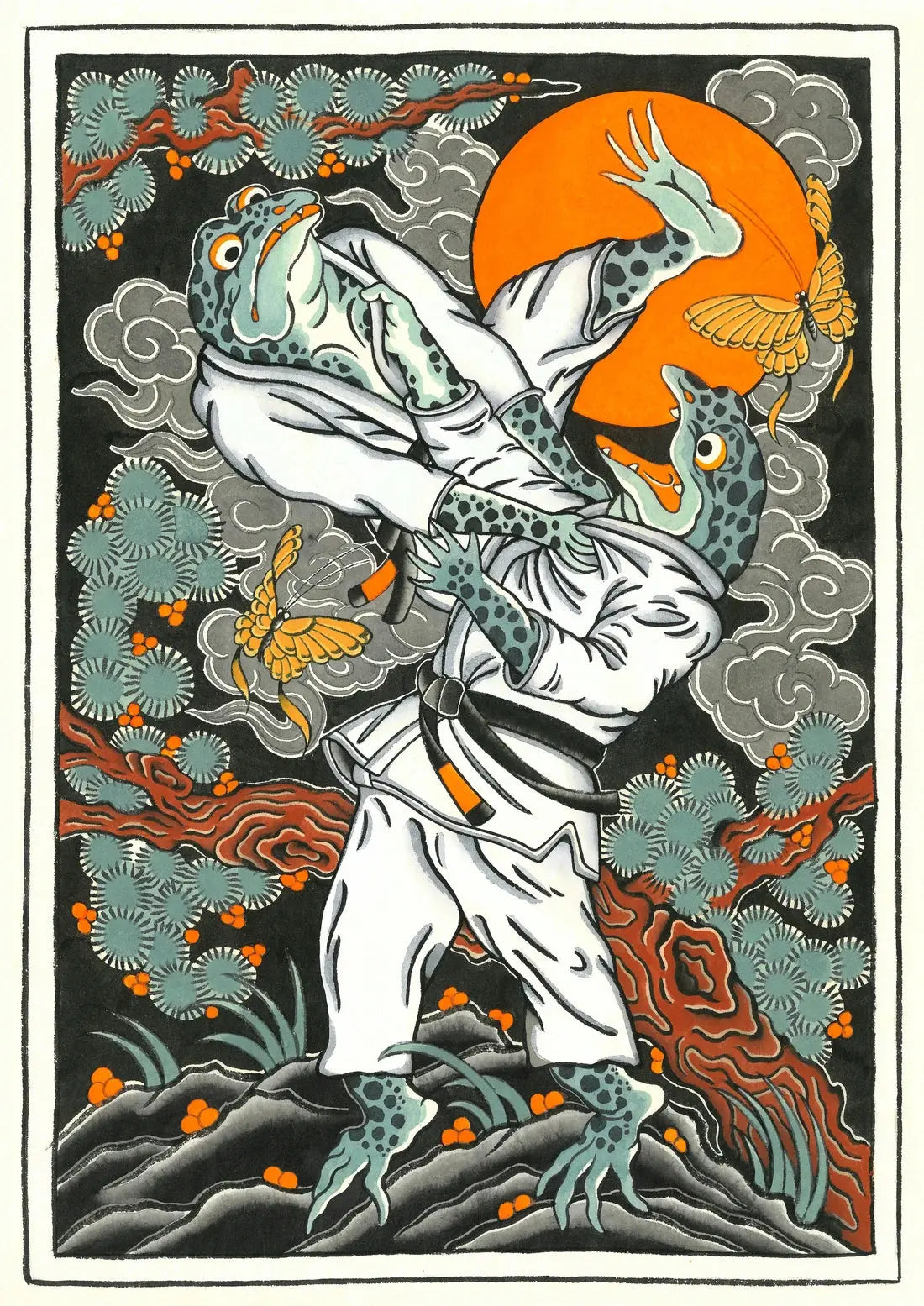 Flying armbar
