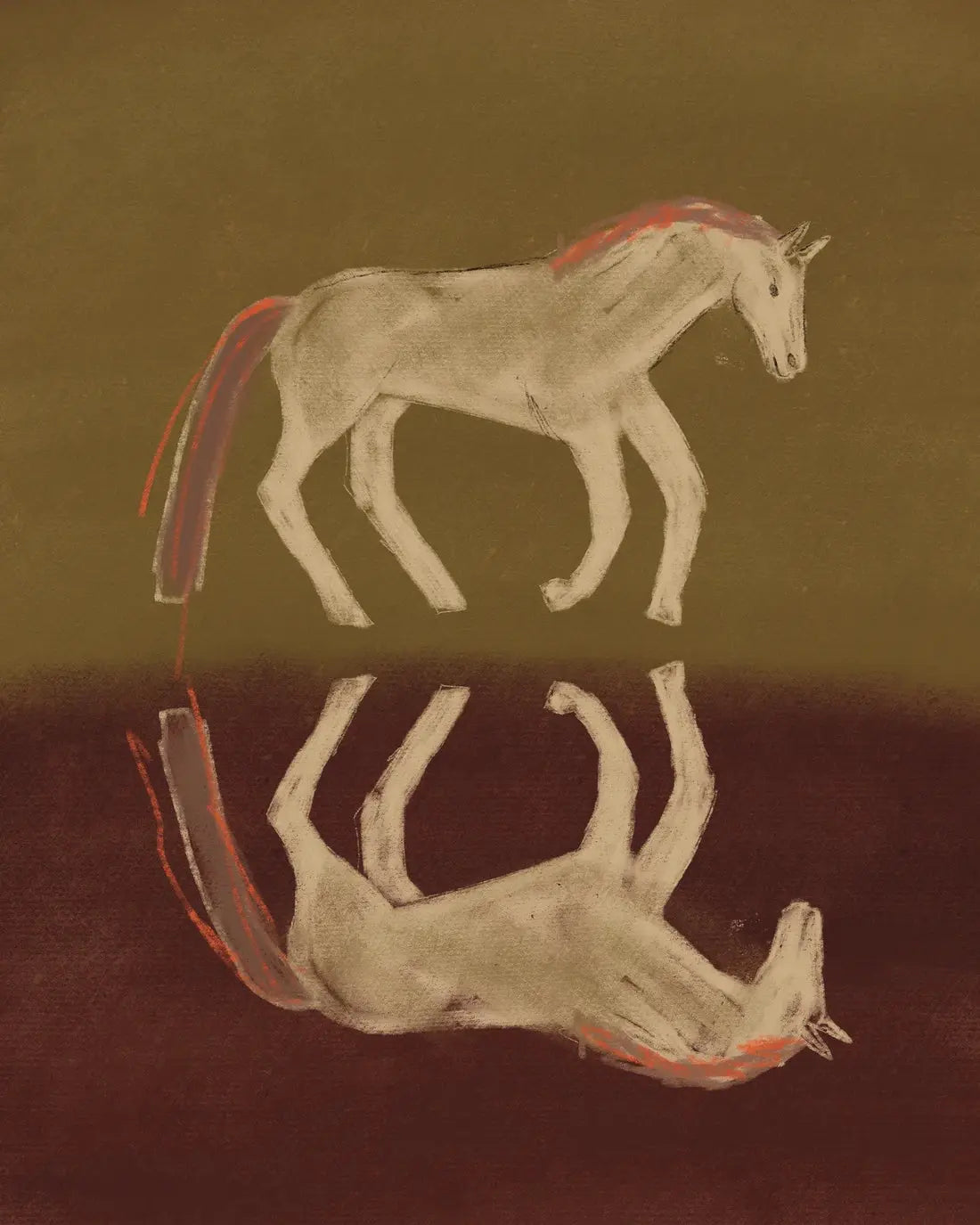 Horse Reflection
