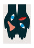 Loose Face contemporary wall art print by David Vanadia - sold by DROOL