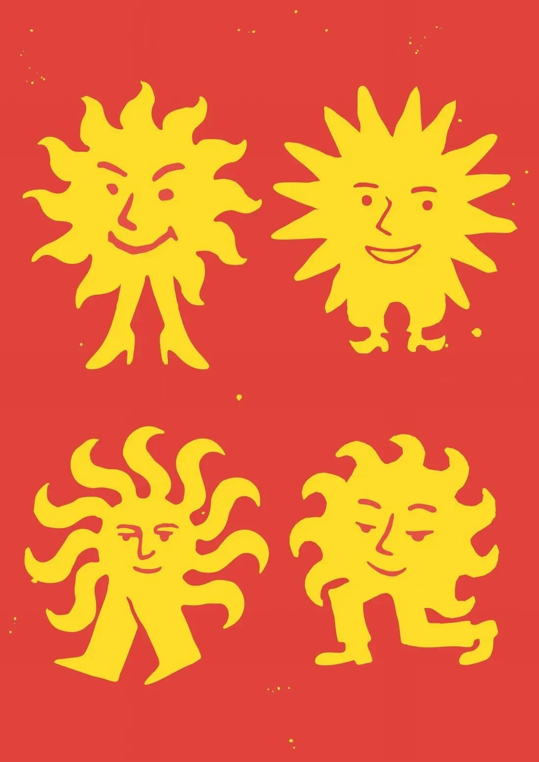 SUN SOL 3 contemporary wall art print by Max Blackmore - sold by DROOL