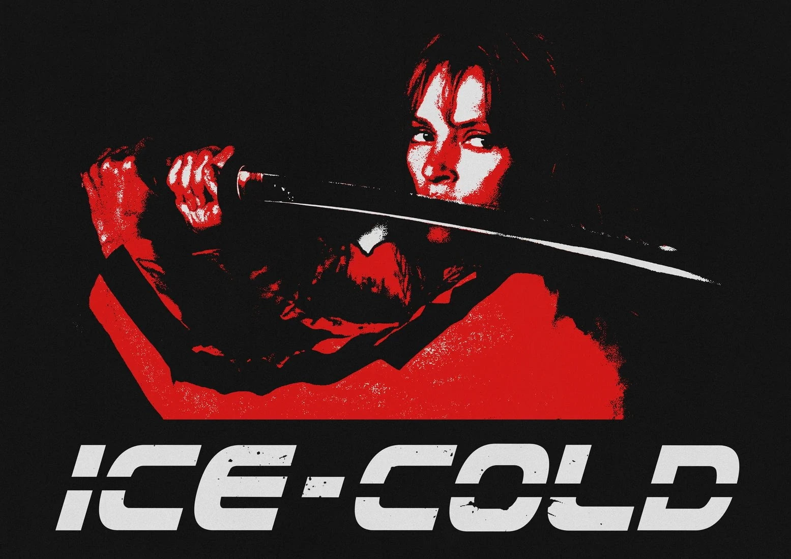 ICE-COLD contemporary wall art print by Utsav Verma - sold by DROOL
