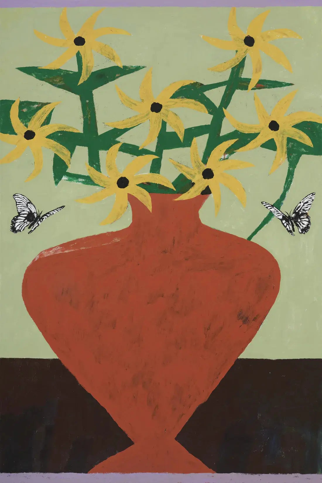 Terracotta Vase contemporary wall art print by Colby Edwards - sold by DROOL