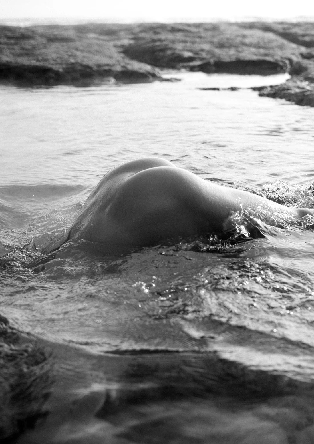 Below The Whisper contemporary wall art print by Gregory Tauziac - sold by DROOL