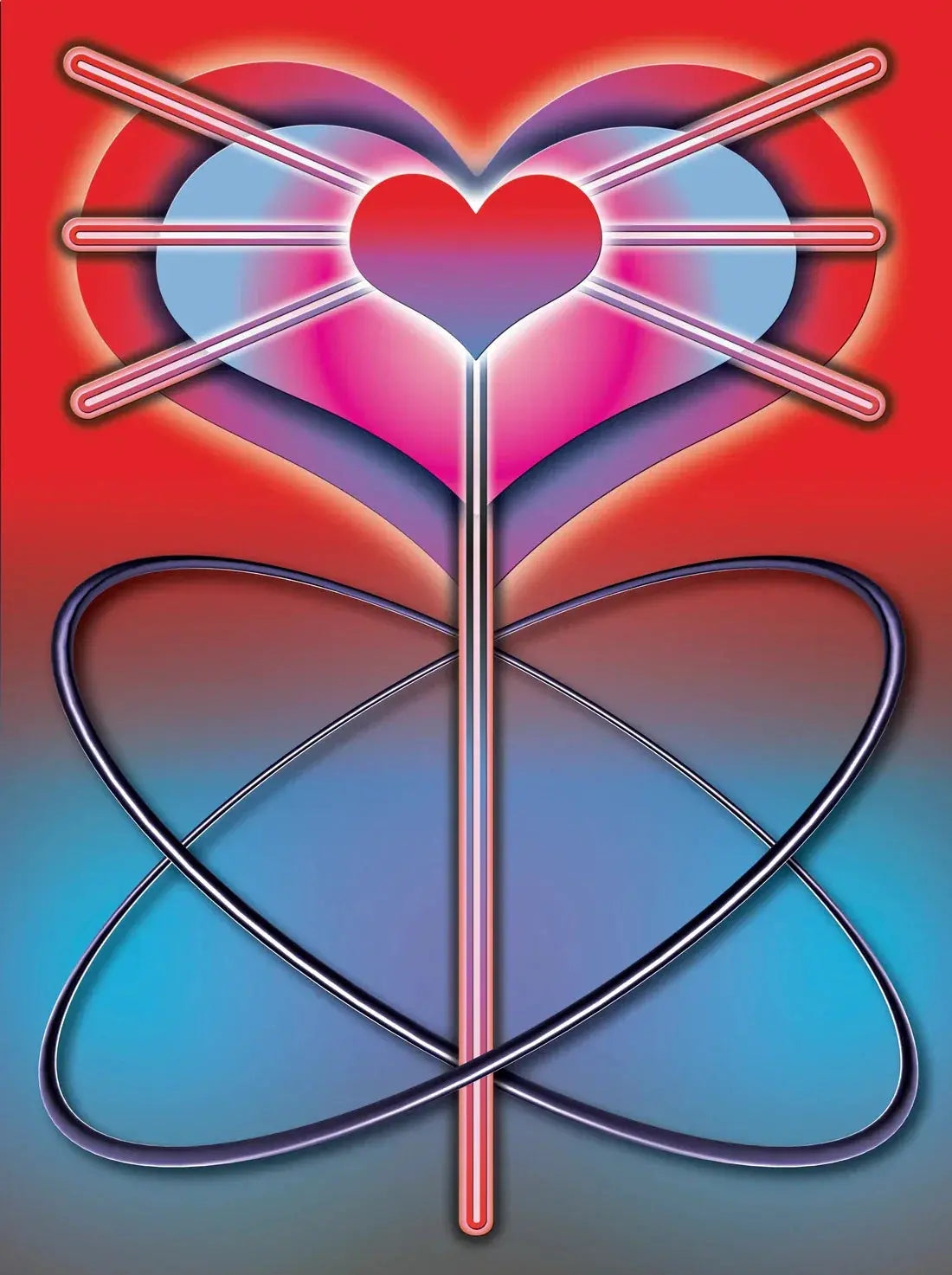 Power To You contemporary wall art print by Klara Troost - sold by DROOL